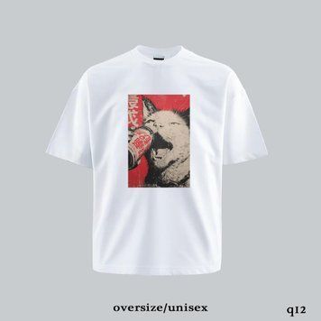 Футболка з принтом чоловіча оверсайз 24f5q12-XL фото