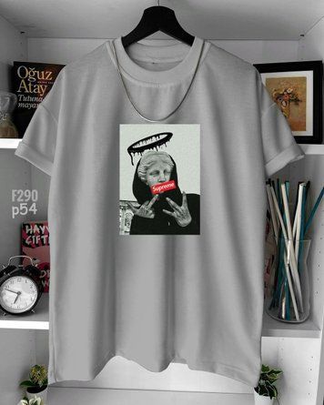 Футболка з принтом f290p54-XL фото