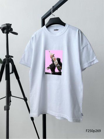 Футболка з принтом f250p269-XL фото