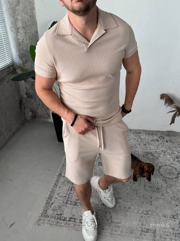 Костюм футболка шорти оверсайз літній Renik _renik6-XL фото