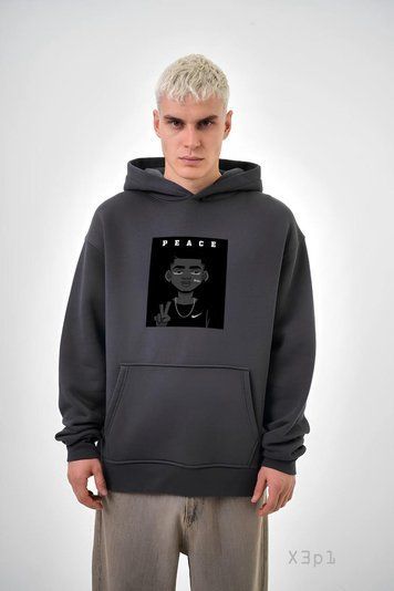 Худі з принтом Fomo x3p1-XL фото