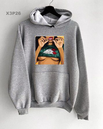 Худі з принтом Fomo X5P26-XL фото