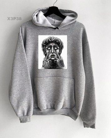 Худі з принтом Fomo X5P38-XL фото