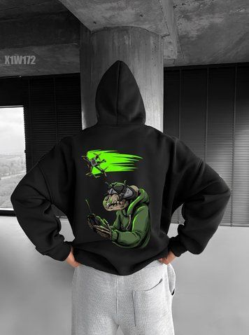 Худі з принтом Fomo x1w172-XL фото