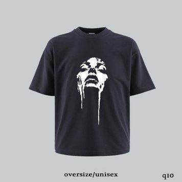 Футболка з принтом чоловіча оверсайз 24f2q10-XL фото