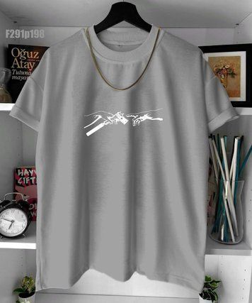 Футболка з принтом f291p198-XL фото