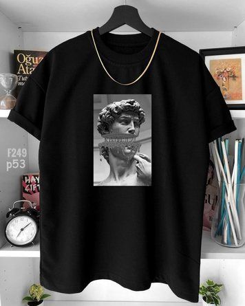 Футболка з принтом f249p53-XL фото
