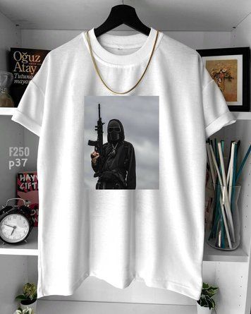 Футболка з принтом f250p37-XL фото