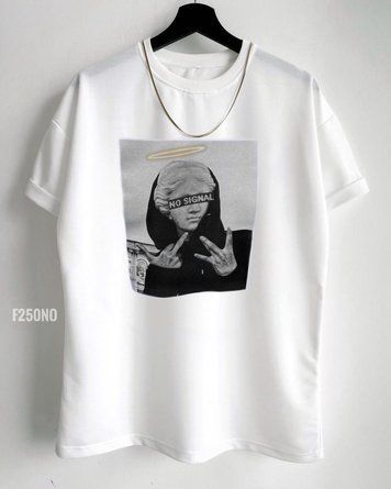 Футболка з принтом f250no_k3c8-XL фото
