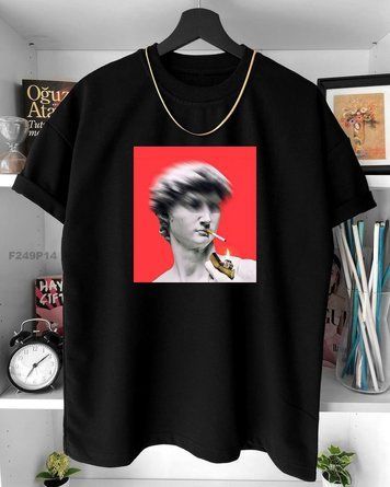 Футболка з принтом f249p14-XL фото
