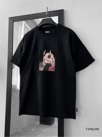 Футболка з принтом f249p290-XL фото