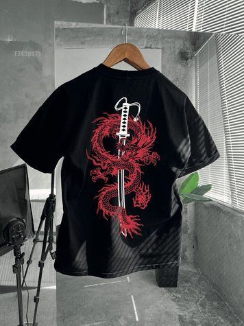Футболка з принтом f249ps15-XL фото