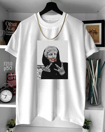 Футболка з принтом f250p50-XL фото