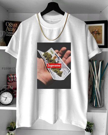 Футболка з принтом f250p17-XL фото