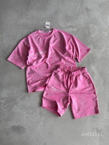 Костюм Футболка шорти чоловічий оверсайз SML sml113p1-xl фото