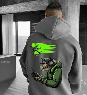 Худі з принтом Fomo x4w172-XL фото