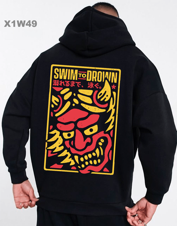 Худі з принтом Fomo x1w49-XL фото