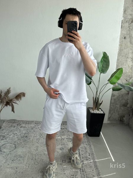 Костюм футболка шорти чоловічий оверсайз Krispy kris5-XL фото