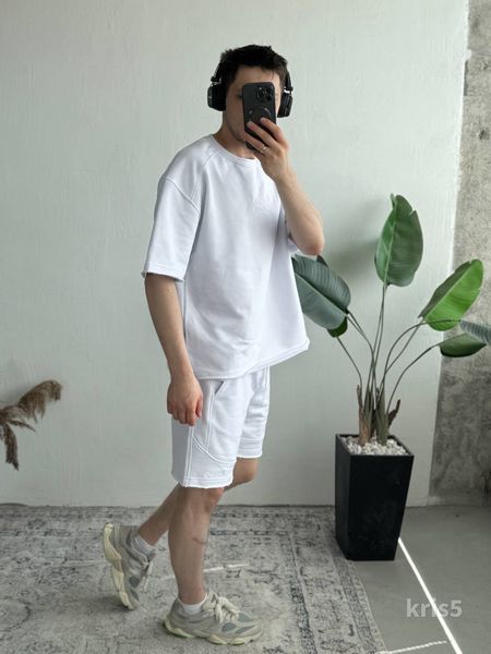 Костюм футболка шорти чоловічий оверсайз Krispy kris5-XL фото