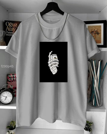 Футболка з принтом f290p45-XL фото
