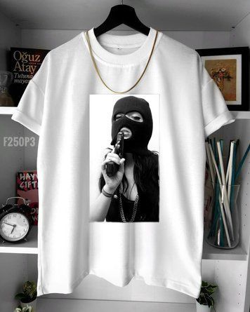 Футболка з принтом F250P3-XL фото