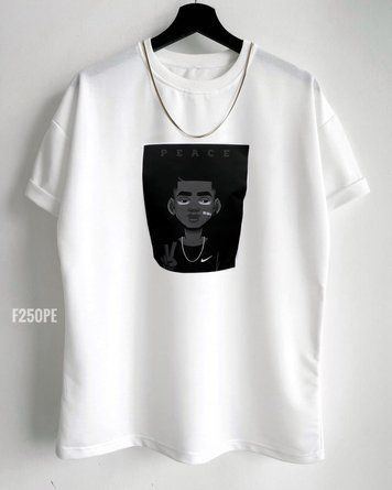 Футболка з принтом f250pe_k3c8-XL фото