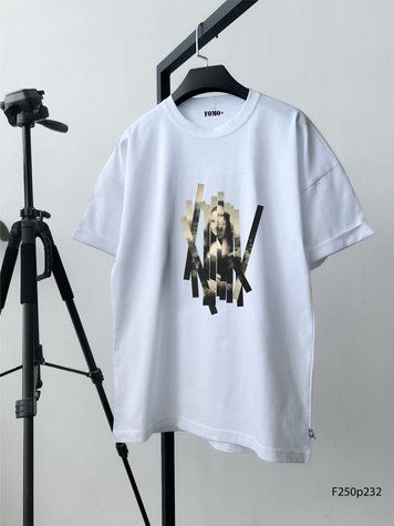 Футболка з принтом f250p232-XL фото