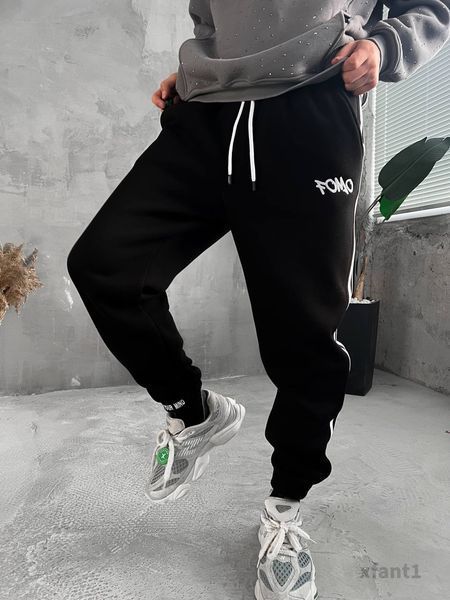 Спортивні джогери на флісі чоловічі PantMove xfant1-XL фото