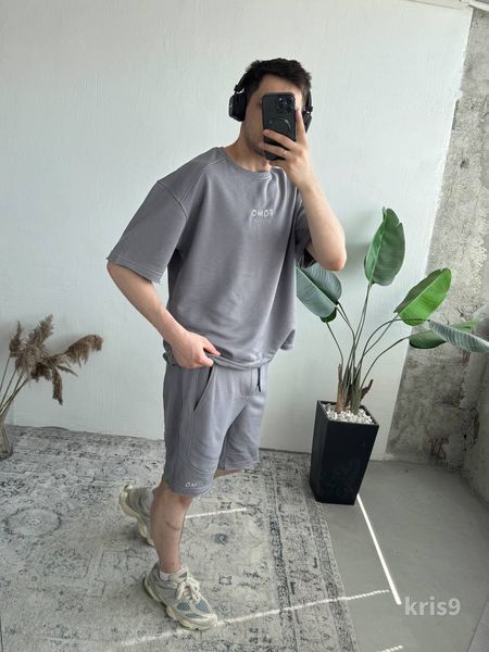Костюм футболка шорти чоловічий оверсайз Krispy kris9-S фото