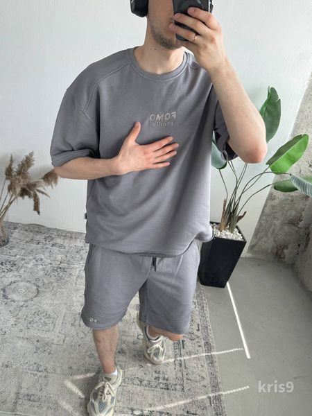 Костюм футболка шорти чоловічий оверсайз Krispy kris9-S фото