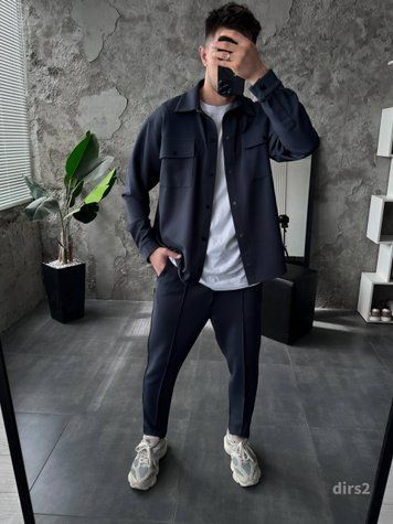 Комплект чоловічий сорочка штани DIRS  dirs2-XL фото