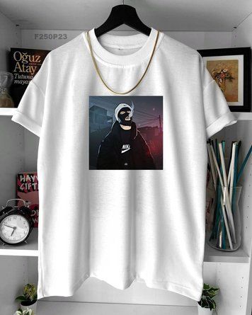 Футболка з принтом f250P23-XL фото