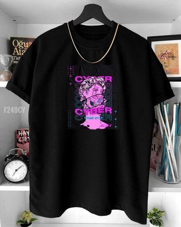 Футболка з принтом f249CY-XL фото