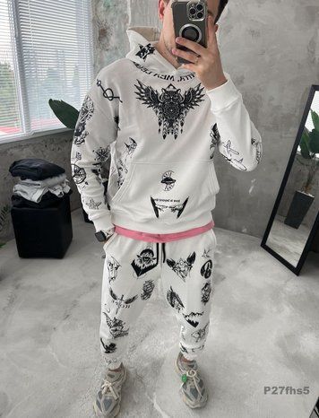 Костюм худі штани з принтом p27fhs5XL фото