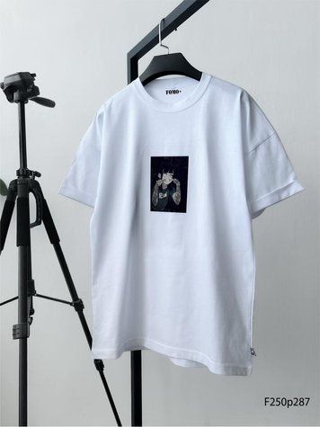 Футболка з принтом f250p287-XL фото