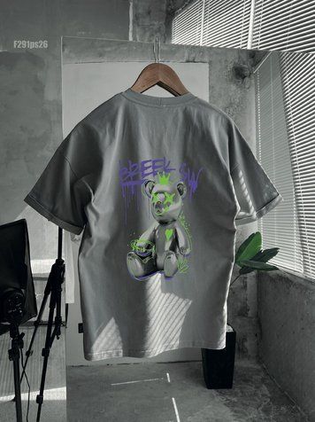 Футболка з принтом f291ps26-XL фото