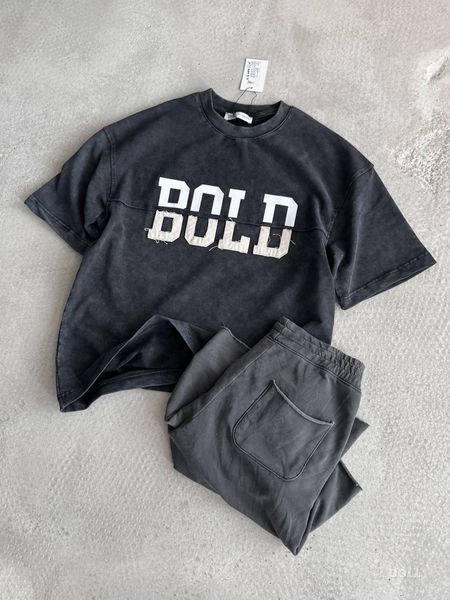 Футболка оверсайз варка чоловіча BOLD bol1S фото