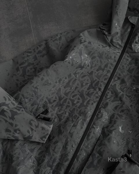 Вітровка з гідрофобним принтом чоловіча HPRINT kasth9-XL фото