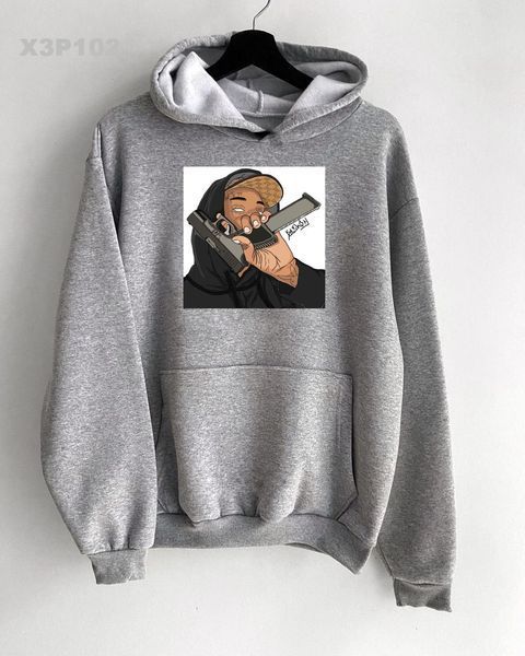 Худі з принтом Fomo x3p102-XL фото