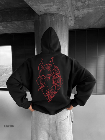 Худі з принтом Fomo x1w116-XL фото