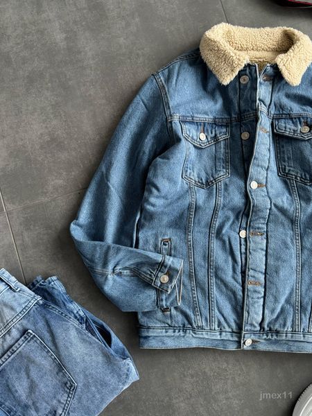 Джинсова куртка чоловіча SHERPA DENIM jmex11-S фото