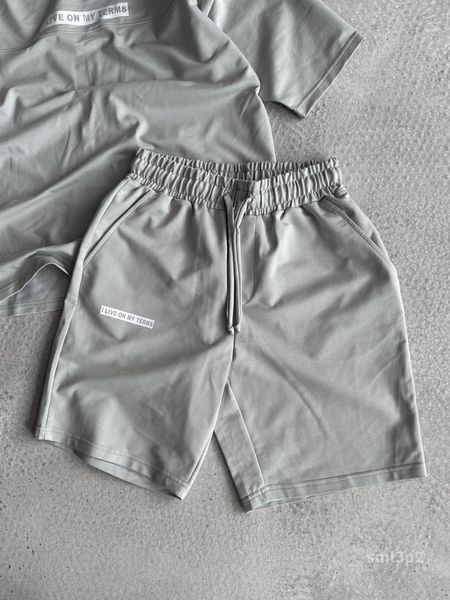 Костюм Футболка шорти чоловічий оверсайз SML sml3p2-xl фото