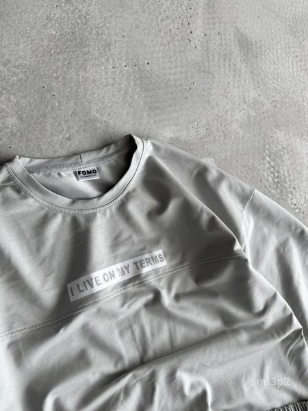 Костюм Футболка шорти чоловічий оверсайз SML sml3p2-xl фото