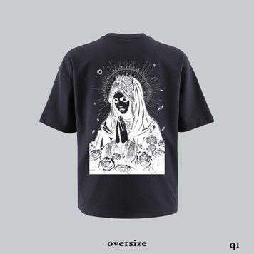Футболка з принтом чоловіча оверсайз 24f2q1-XL фото