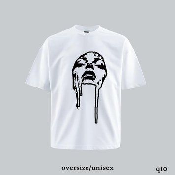 Футболка з принтом чоловіча оверсайз 24f5q10-XL фото