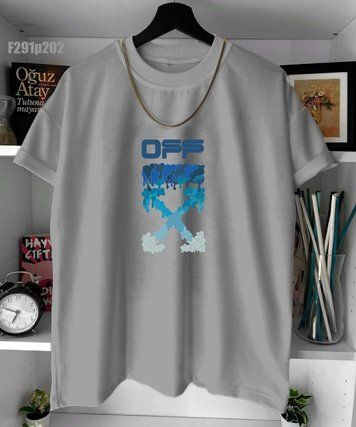 Футболка з принтом f291p202-XL фото