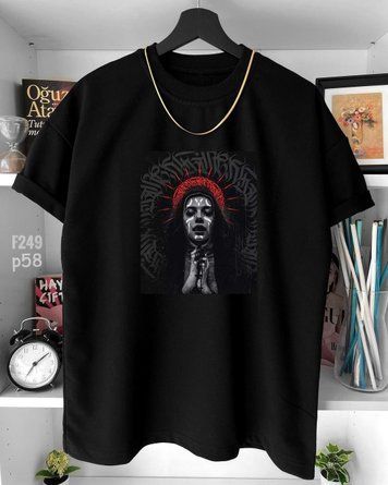 Футболка з принтом f249p58-XL фото