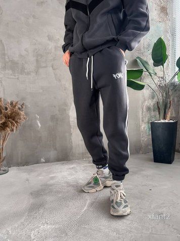 Спортивні джогери на флісі чоловічі PantMove xfant2-XL фото
