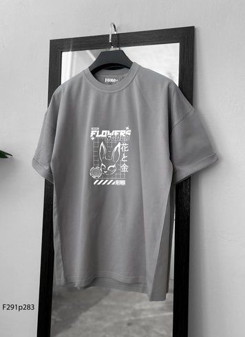 Футболка з принтом f291p283-XL фото