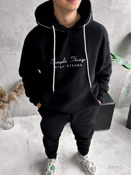 Костюм худі штани з вишивкою Ham Style Ham1XL фото